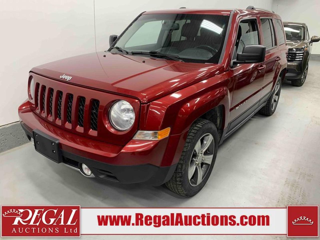 Used 2016 Jeep Patriot High Altitude for sale in Calgary, AB