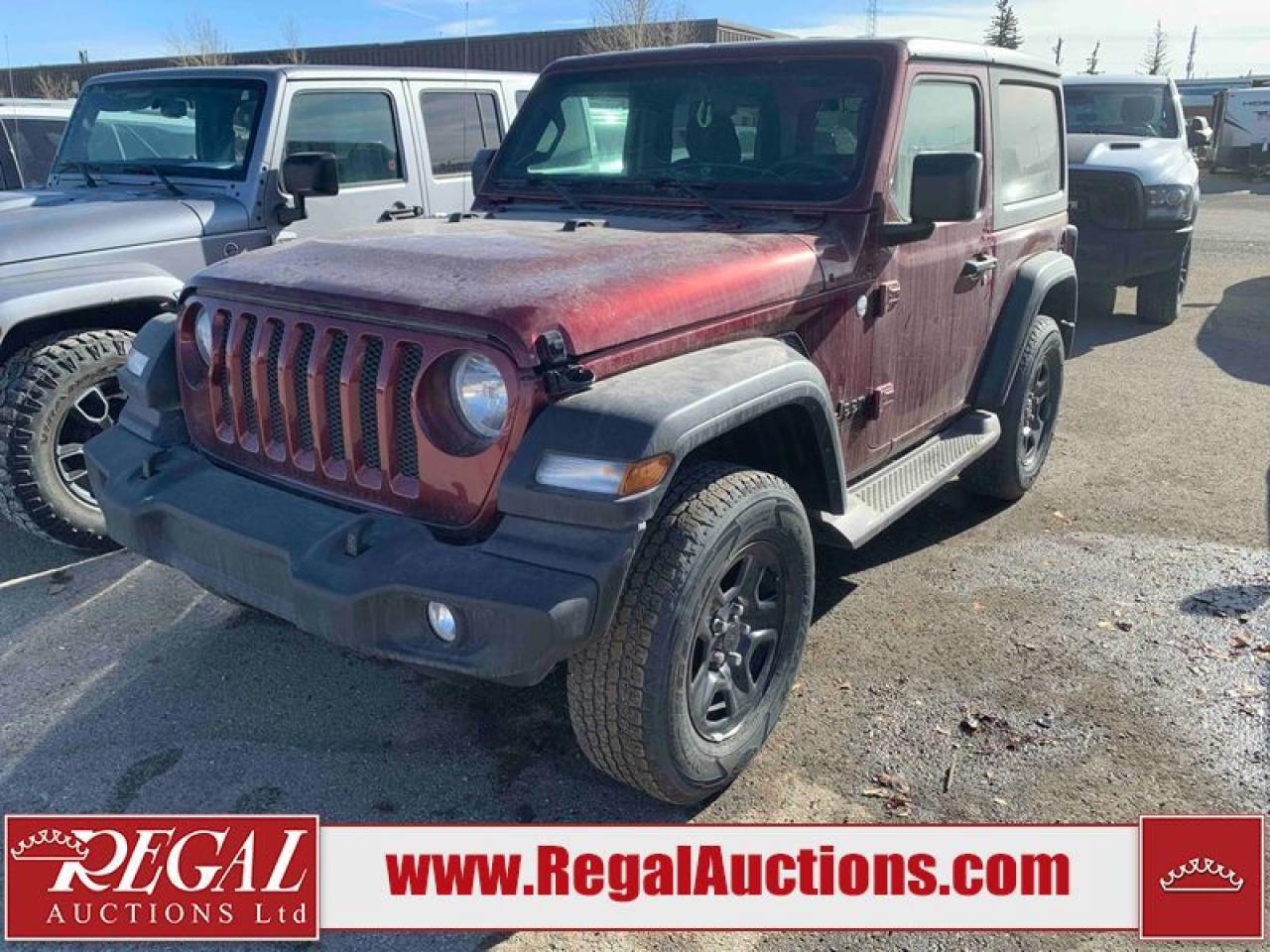 Used 2021 Jeep Wrangler SPORT for sale in Calgary, AB