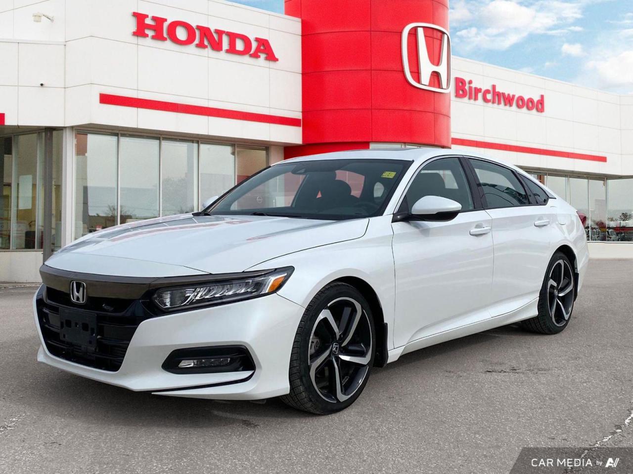 Used 2019 Honda Accord Sport Bluetooth | local | 1/2 Leather trimmed seats for sale in Winnipeg, MB