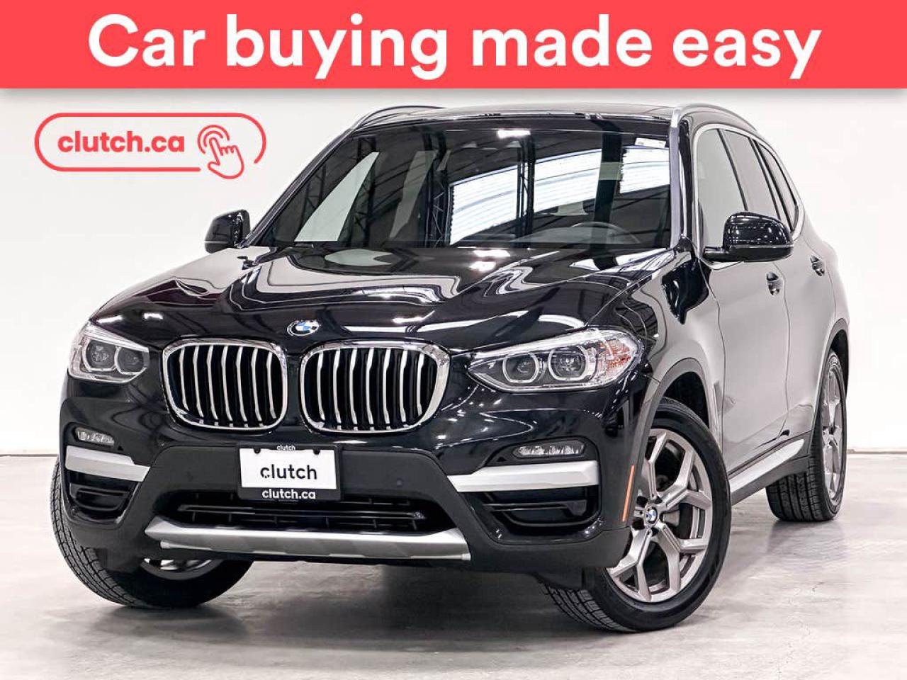 Used 2020 BMW X3 xDrive30i AWD w/ Apple CarPlay, Heated Steering Wheel, Heated Front Seats for sale in Toronto, ON