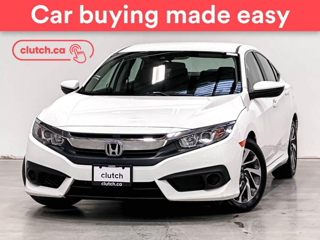 Used 2018 Honda Civic SE w/ Apple CarPlay, Heated Front Seats, Rearview Cam for sale in Toronto, ON