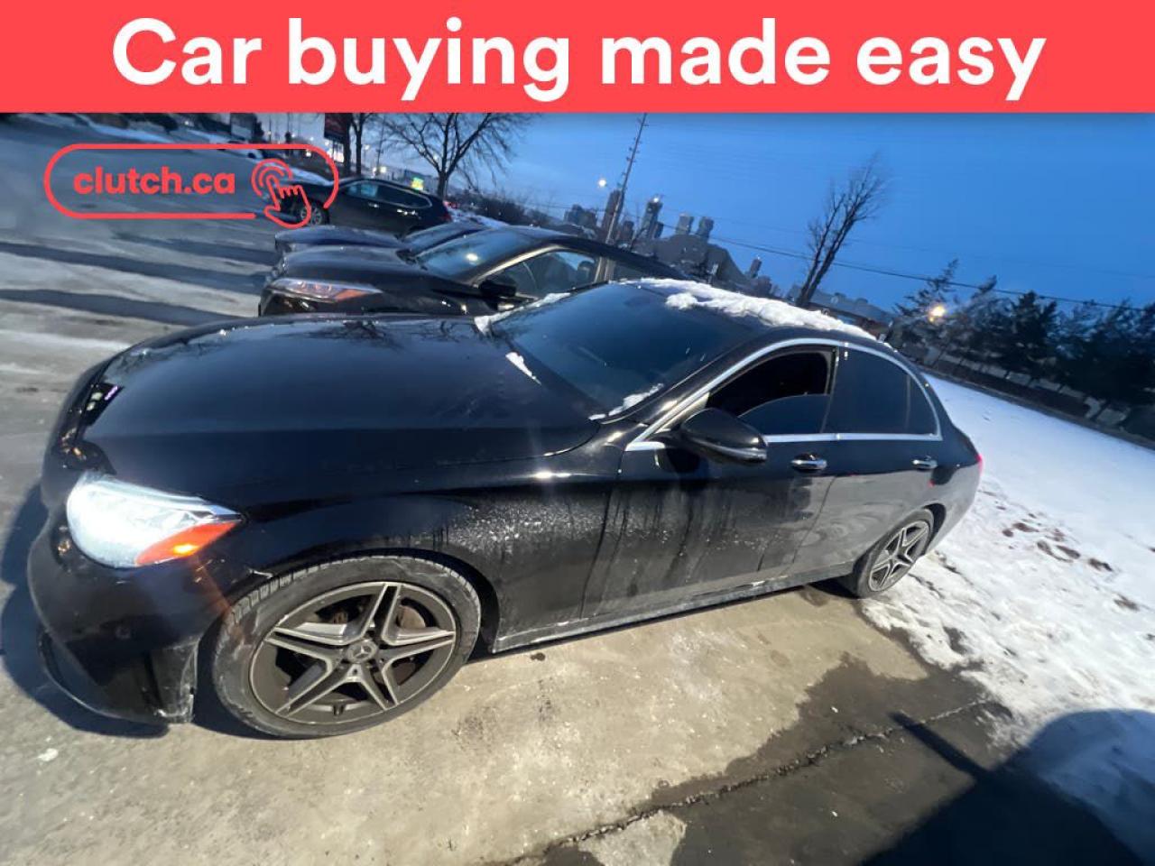 Used 2020 Mercedes-Benz C-Class C 300 4MATIC w/ Apple CarPlay, Heated Steering Wheel, Heated Front Seats for sale in Toronto, ON