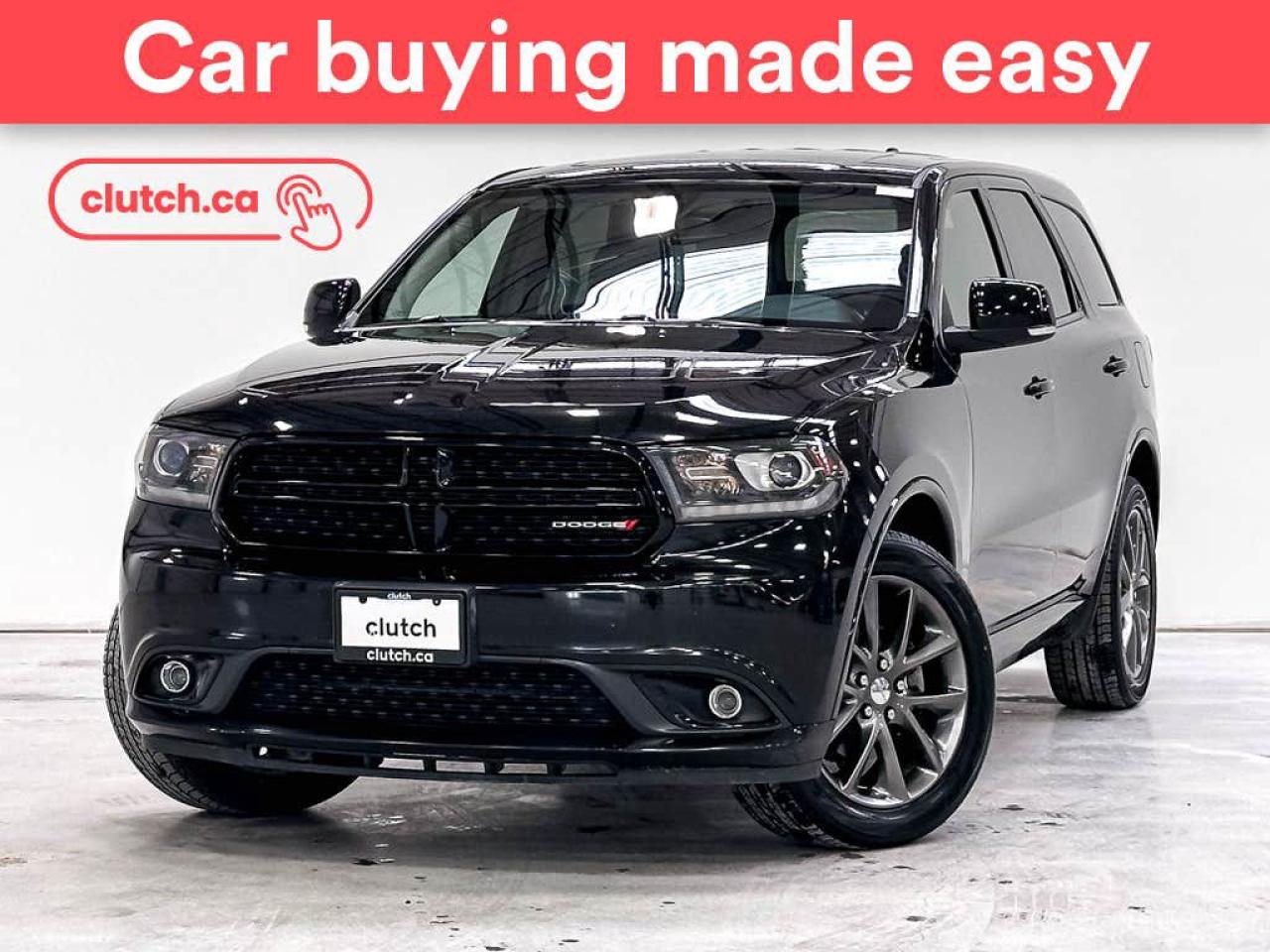 Used 2018 Dodge Durango GT AWD w/ Apple CarPlay, Heated Steering Wheel, Heated Front Seats for sale in Toronto, ON