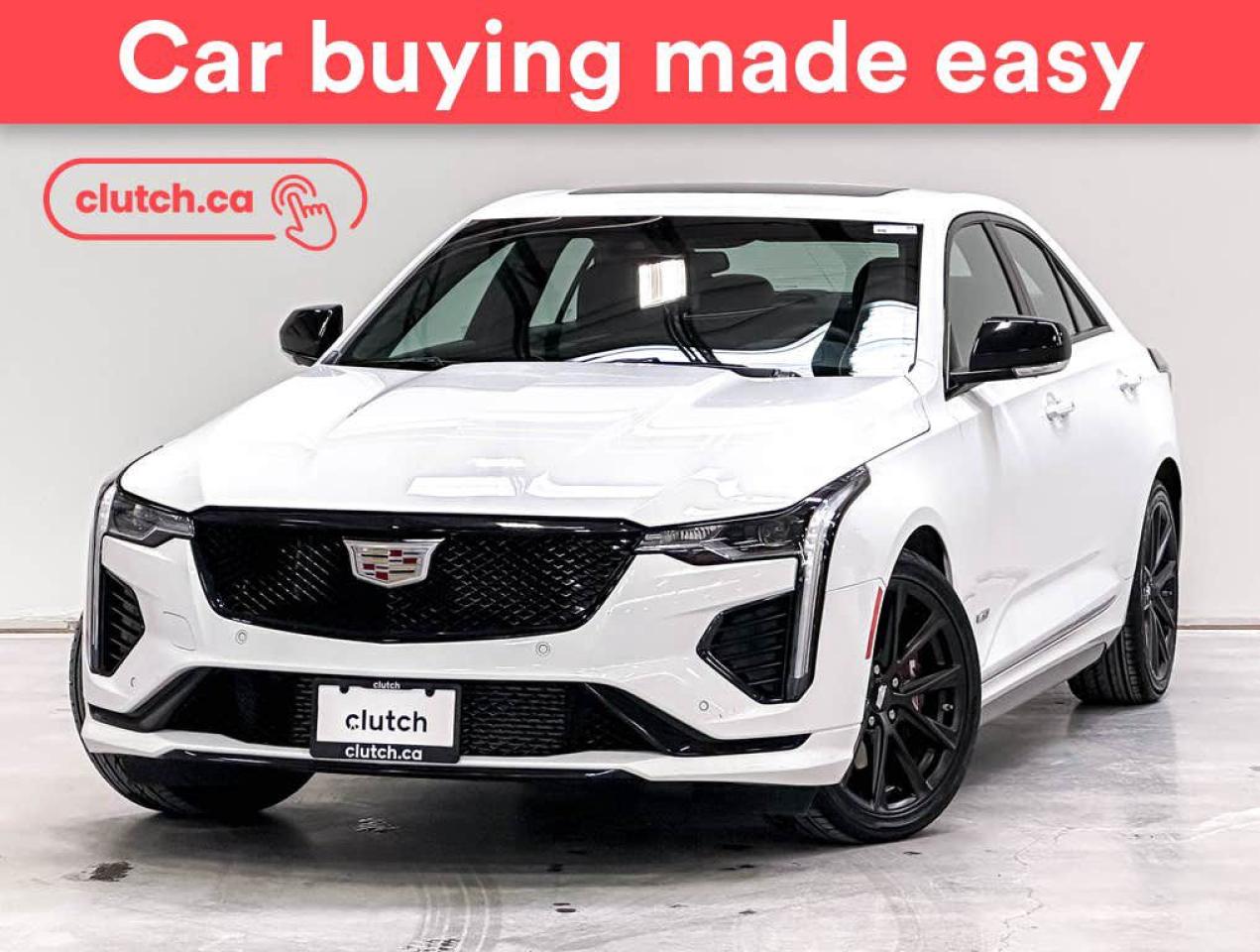 Used 2023 Cadillac CTS V-Series w/ Apple CarPlay, Heated Steering Wheel, Heated Front Seats for sale in Toronto, ON