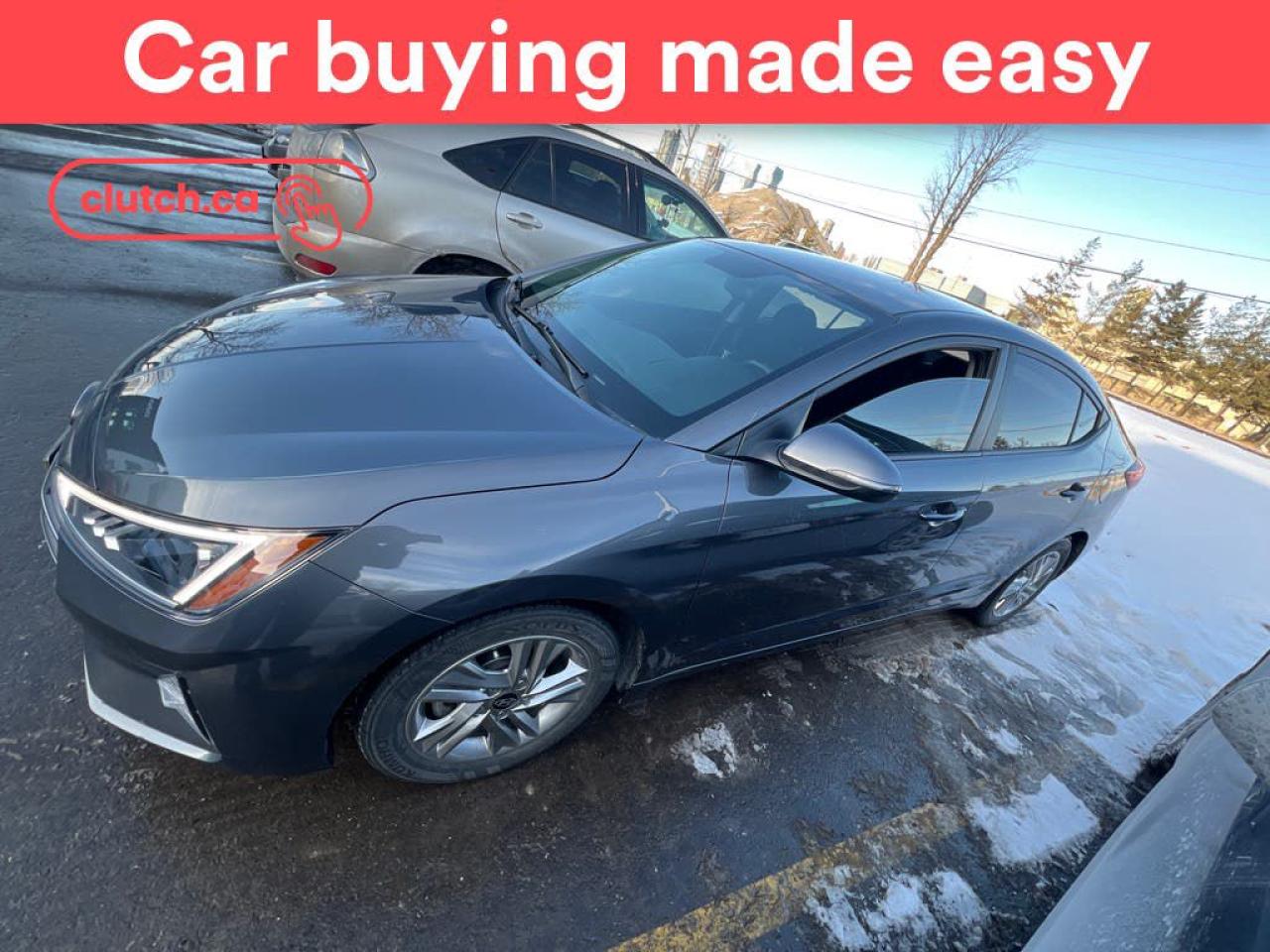 Used 2019 Hyundai Elantra Preferred w/ Apple CarPlay, Heated Steering Wheel, Heated Front Seats for sale in Toronto, ON