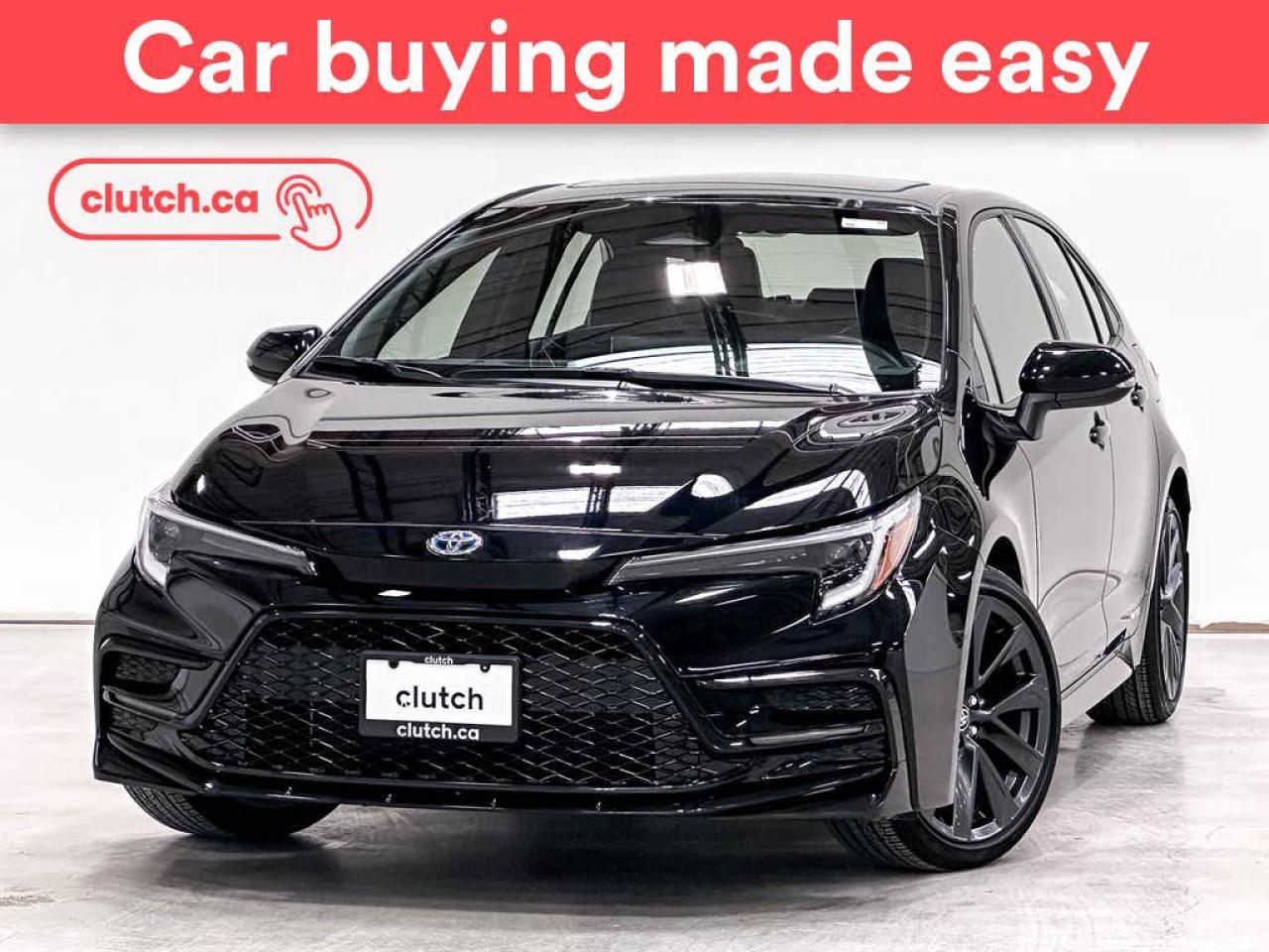 Used 2023 Toyota Corolla Hybrid XSE w/ Apple CarPlay, Heated Steering Wheel, Heated Front Seats for sale in Toronto, ON