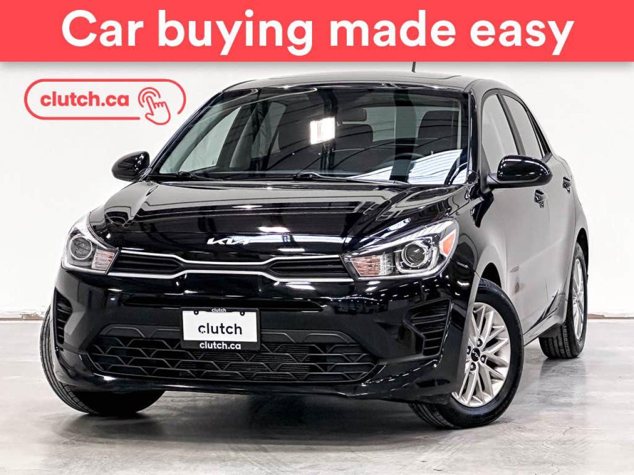 Used 2022 Kia Rio 5-Door LX Premium w/ Apple CarPlay, Heated Steering Wheel, Heated Front Seats for sale in Toronto, ON