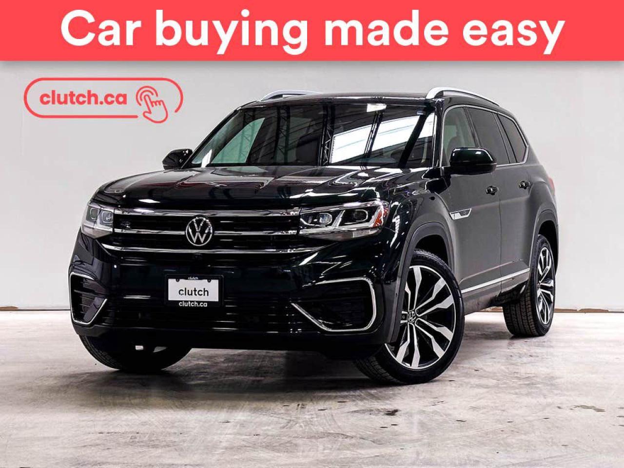 Used 2021 Volkswagen Atlas Execline AWD w/ R-Line Pkg. w/ Apple CarPlay, Heated Steering Wheel, Heated Front Seats for sale in Toronto, ON