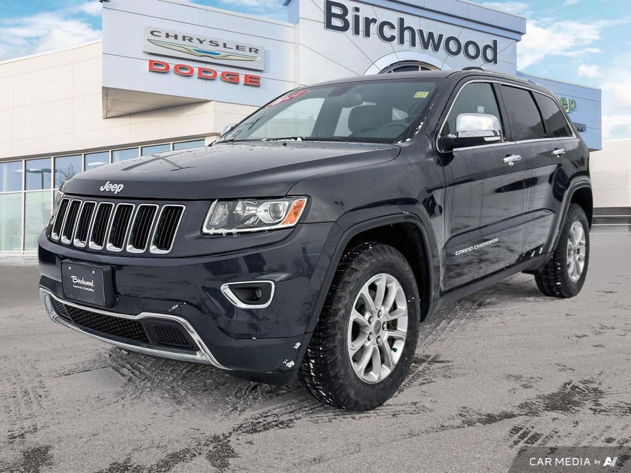 Used 2014 Jeep Grand Cherokee Limited 5.99% O.A.C | New Tires | Front and Rear Rotors | for sale in Winnipeg, MB