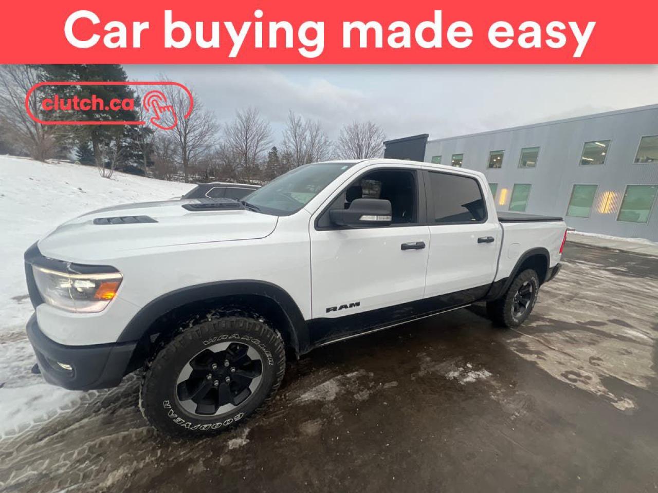 Used 2022 RAM 1500 Rebel Crew Cab 4X4 w/ Apple CarPlay, Heated Front Seats, Rearview Cam for sale in Toronto, ON