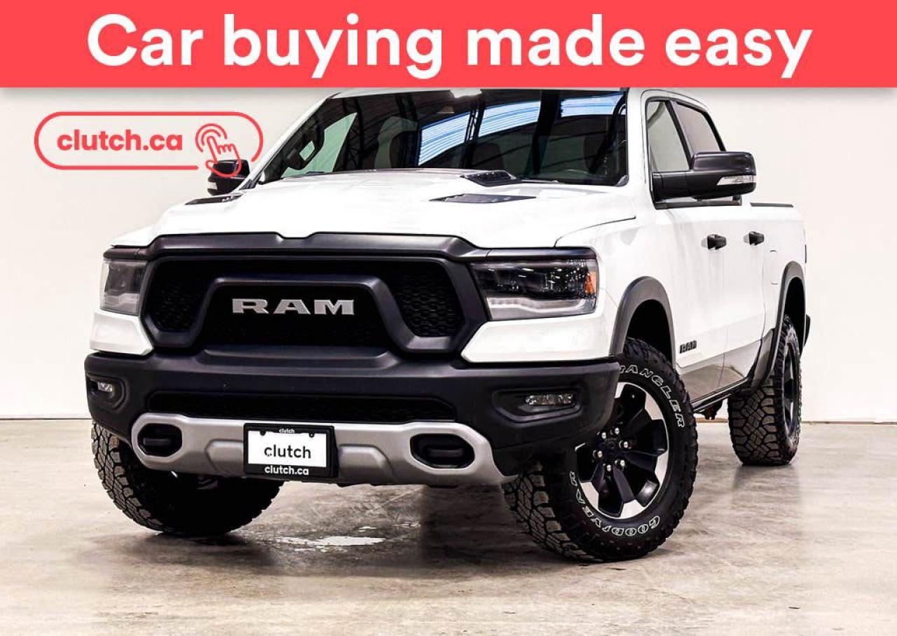 Used 2022 RAM 1500 Rebel Crew Cab 4X4 w/ Apple CarPlay, Heated Front Seats, Rearview Cam for sale in Toronto, ON