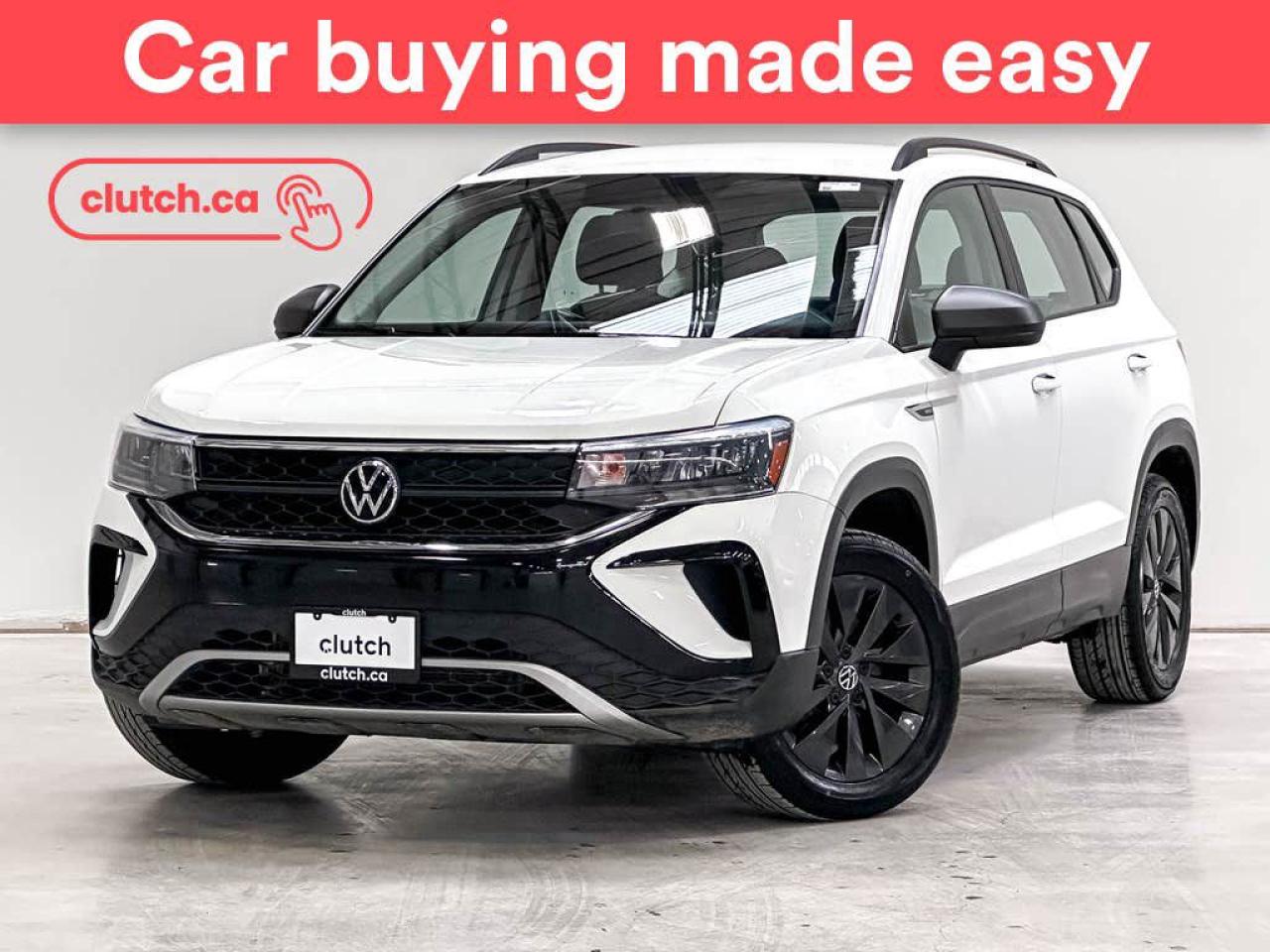 Used 2022 Volkswagen Taos Trendline AWD w/ Apple CarPlay, Heated Front Seats, Rearview Cam for sale in Toronto, ON