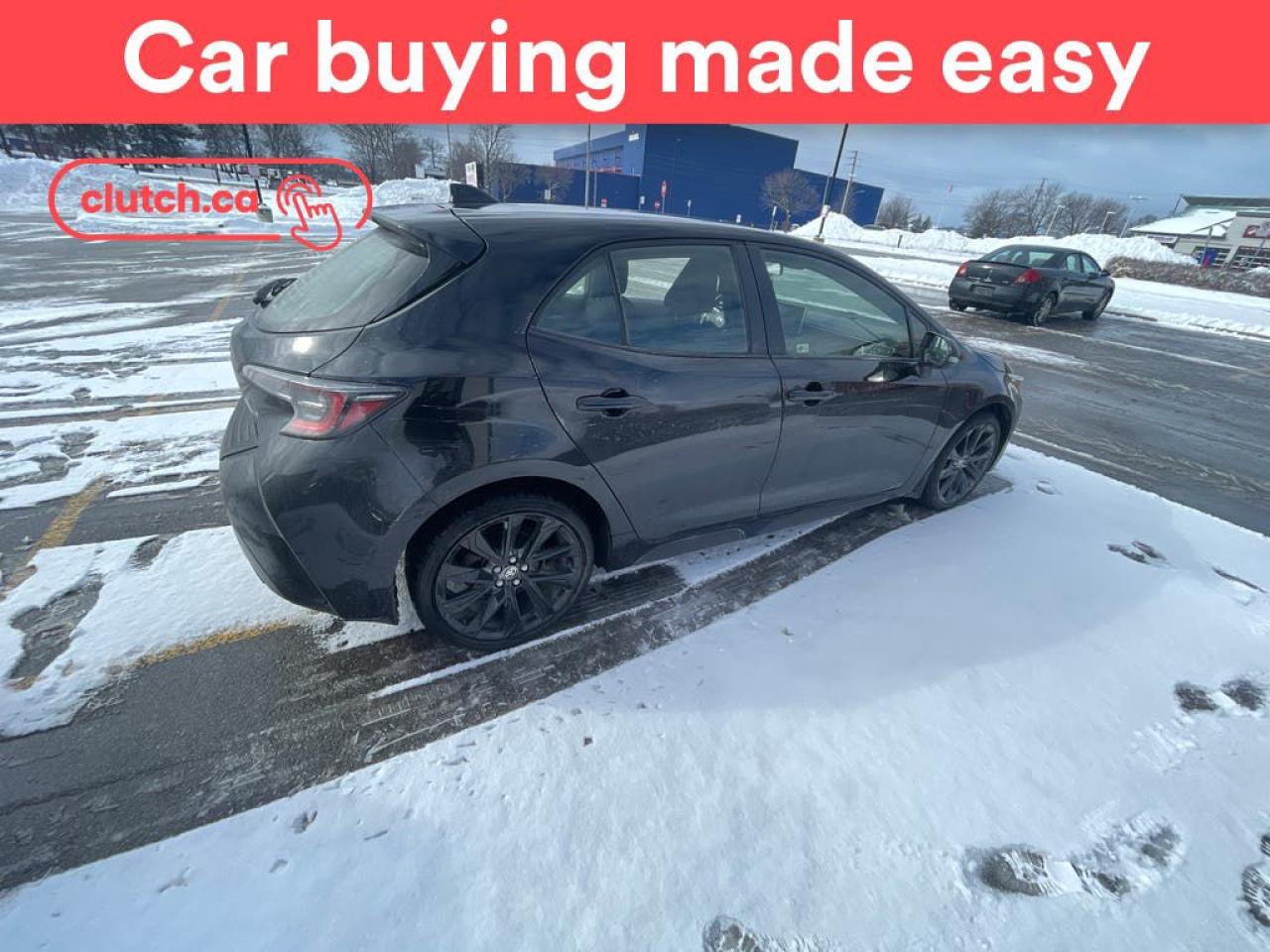 Used 2022 Toyota Corolla Hatchback S w/ SE Upgrade Pkg. w/ Apple CarPlay, Heated Steering Wheel, Heated Front Seats for sale in Toronto, ON