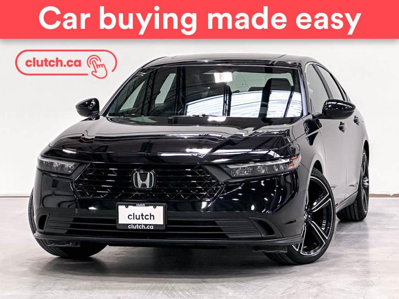 Used 2023 Honda Accord Hybrid Sport w/ Apple CarPlay, Heated Steering Wheel, Heated Front Seats for sale in Toronto, ON