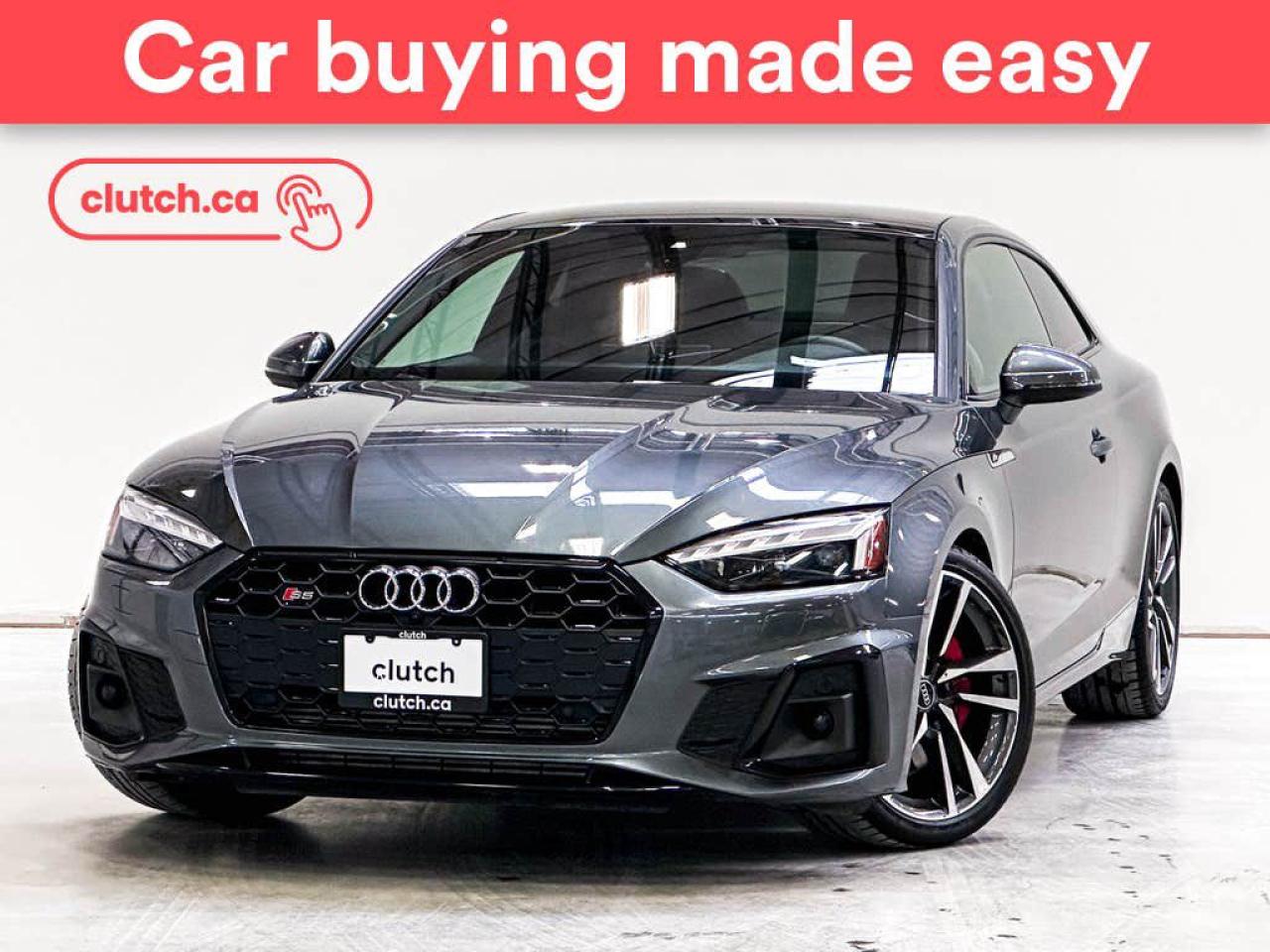 Used 2021 Audi S5 Technik AWD w/ Apple CarPlay, Heated Steering Wheel, Heated Front Seats for sale in Toronto, ON