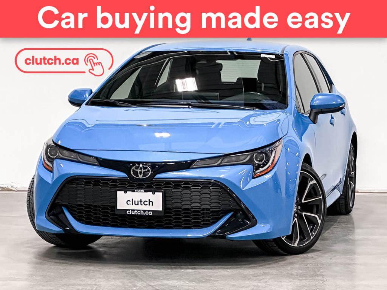 Used 2021 Toyota Corolla Hatchback S w/ SE Upgrade Pkg. w/ Apple CarPlay, Heated Steering Wheel, Heated Front Seats for sale in Toronto, ON