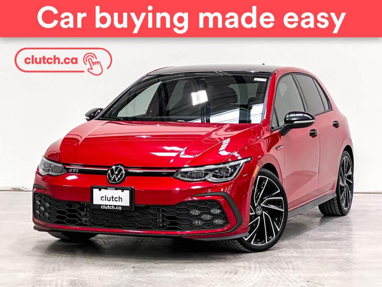 Used 2023 Volkswagen Golf GTI Performance w/ Apple CarPlay, Heated Steering Wheel, Heated Front Seats for sale in Toronto, ON