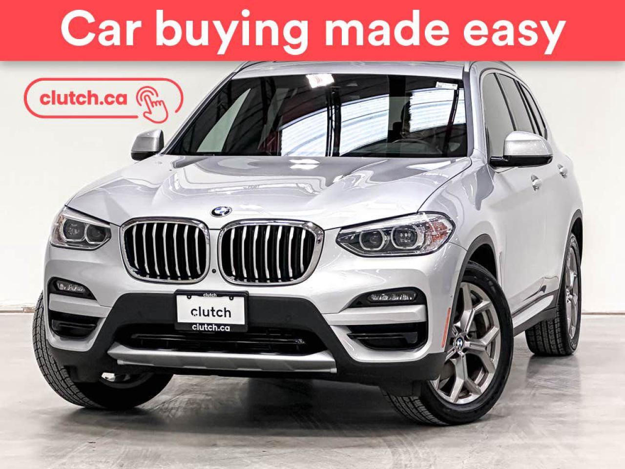 Used 2021 BMW X3 xDrive30i AWD w/ Apple CarPlay, Heated Steering Wheel, Heated Front Seats for sale in Toronto, ON