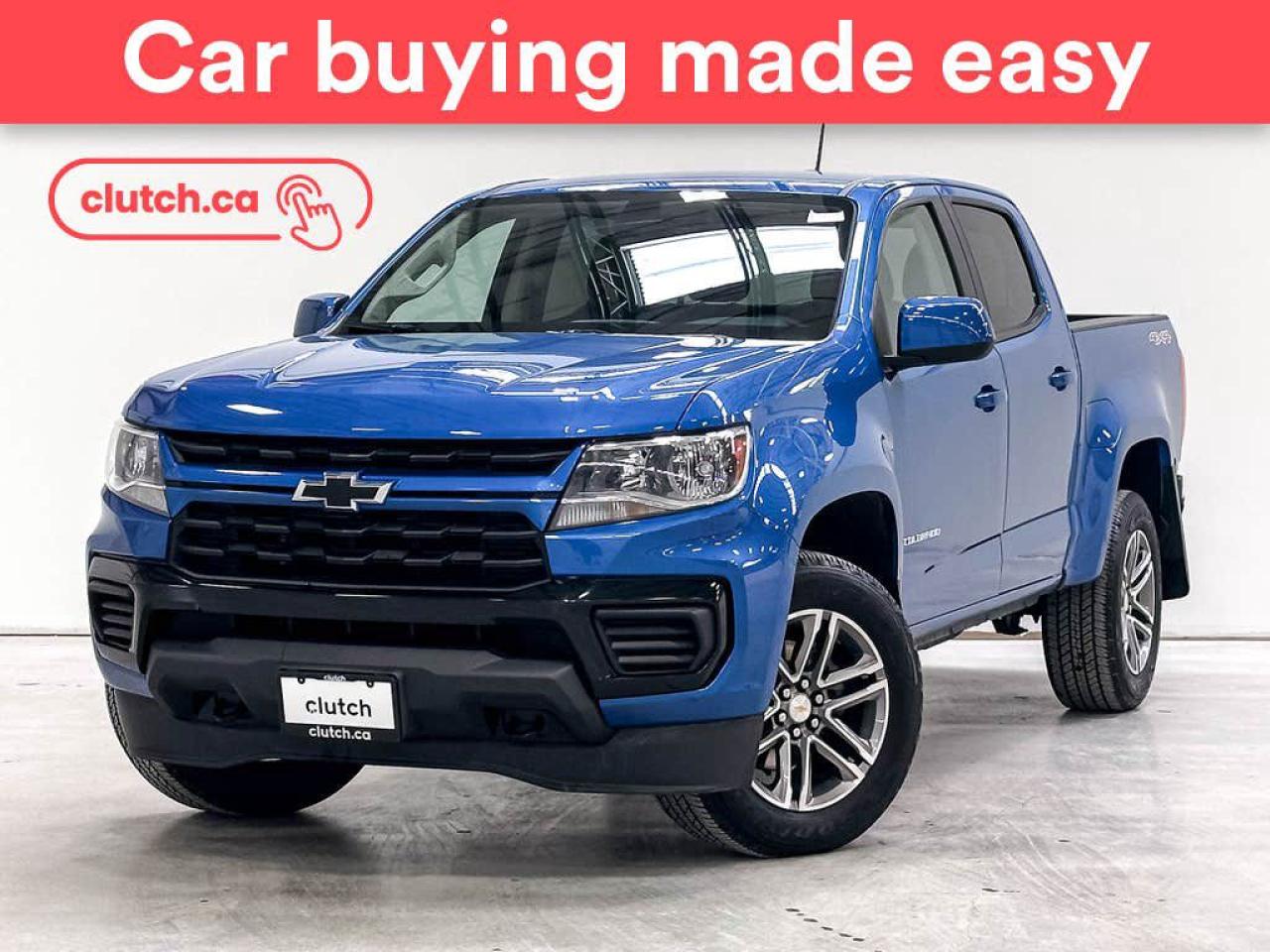 Used 2022 Chevrolet Colorado WT Crew Cab SWB 4WD w/ Apple CarPlay, Rearview Cam, Cruise Control for sale in Toronto, ON