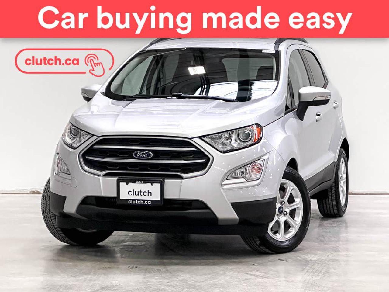 Used 2018 Ford EcoSport SE w/ SYNC 3, Apple CarPlay & Android Auto, Heated Front Seats for sale in Toronto, ON