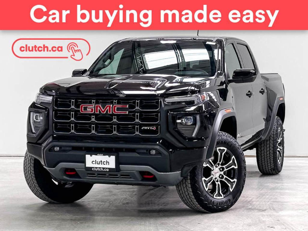 Used 2023 GMC Canyon AT4 Crew Cab 4WD w/ Apple CarPlay, Heated Front Seats, Rearview Cam for sale in Toronto, ON