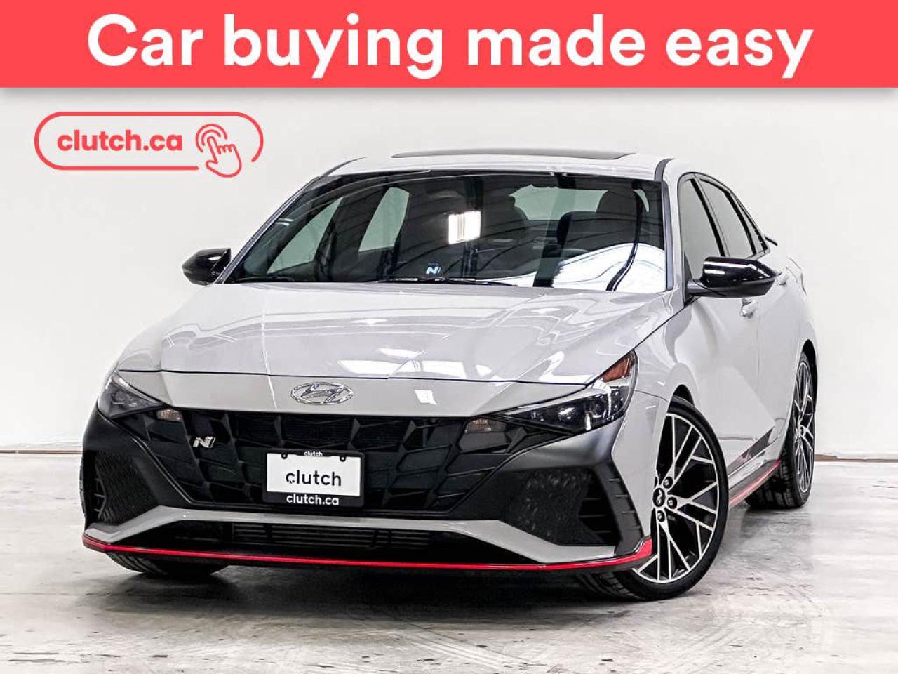 Used 2022 Hyundai Elantra N w/ Apple CarPlay, Heated Steering Wheel, Heated Front Seats for sale in Toronto, ON