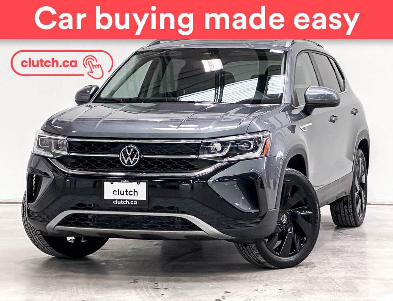 Used 2024 Volkswagen Taos Highline AWD w/ Apple CarPlay, Heated Steering Wheel, Heated Front Seats for sale in Toronto, ON