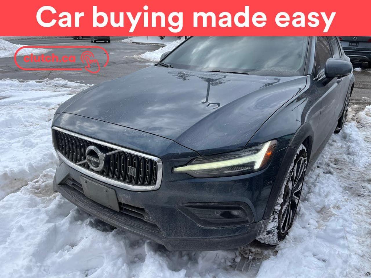 Used 2020 Volvo V60 Cross Country T5 AWD w/ Apple CarPlay, Heated Steering Wheel, Heated Front Seats for sale in Toronto, ON