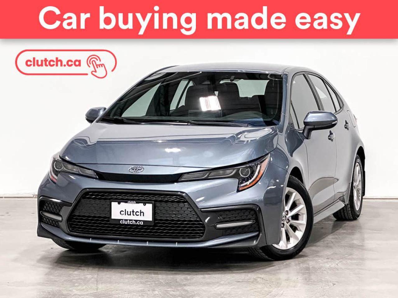 Used 2020 Toyota Corolla SE w/ Apple CarPlay, Heated Front Seats, Rearview Cam for sale in Toronto, ON