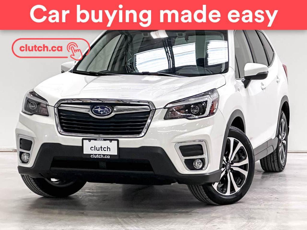 Used 2021 Subaru Forester 2.5i Limited AWD w/ EyeSight Pkg. w/ Apple CarPlay, Heated Steering Wheel, Heated Front Seats for sale in Toronto, ON