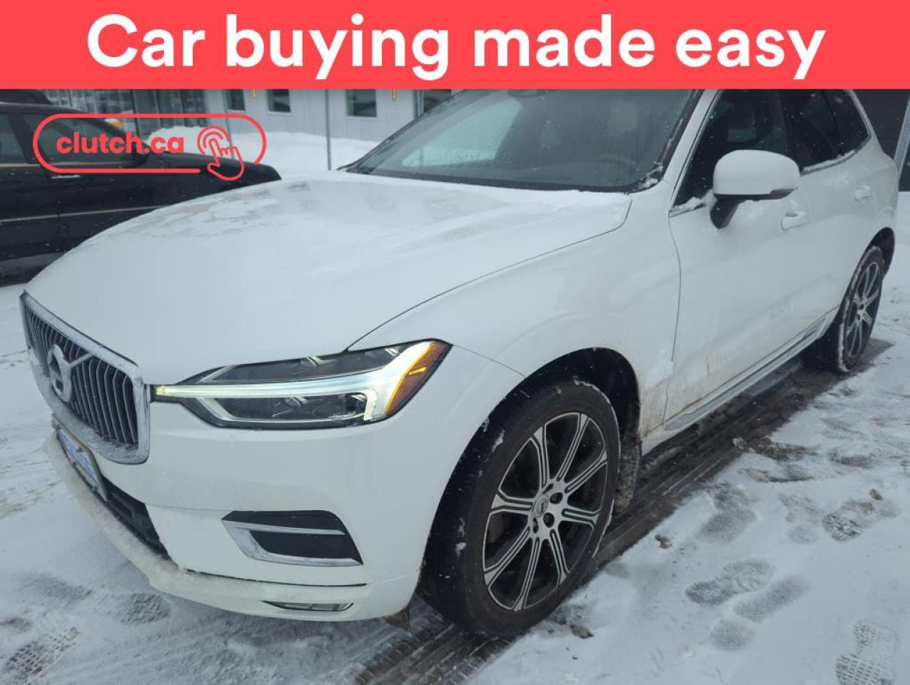 Used 2021 Volvo XC60 T6 Inscription AWD w/ Apple CarPlay, Heated Front Seats, Rearview Cam for sale in Toronto, ON