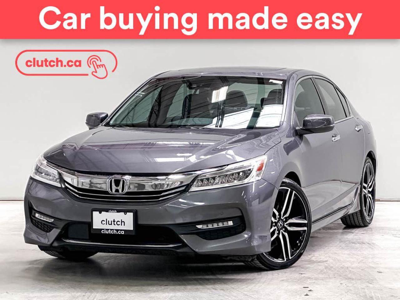 Used 2016 Honda Accord Touring w/ Apple CarPlay, Heated Steering Wheel, Heated Front Seats for sale in Toronto, ON