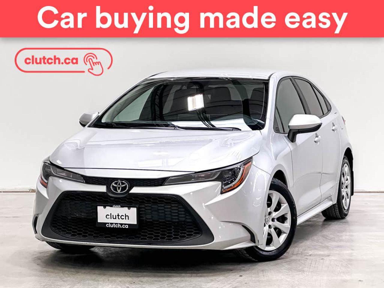 Used 2020 Toyota Corolla LE w/ Apple CarPlay, Heated Front Seats, Rearview Cam for sale in Toronto, ON