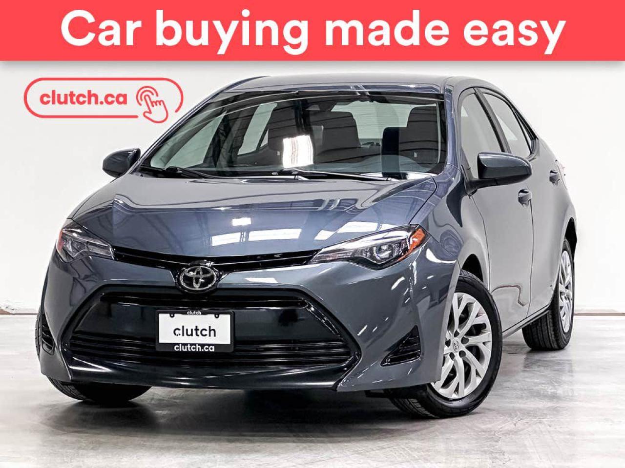 Used 2018 Toyota Corolla LE w/ Heated Front Seats, Rearview Camera, Cruise Control for sale in Toronto, ON