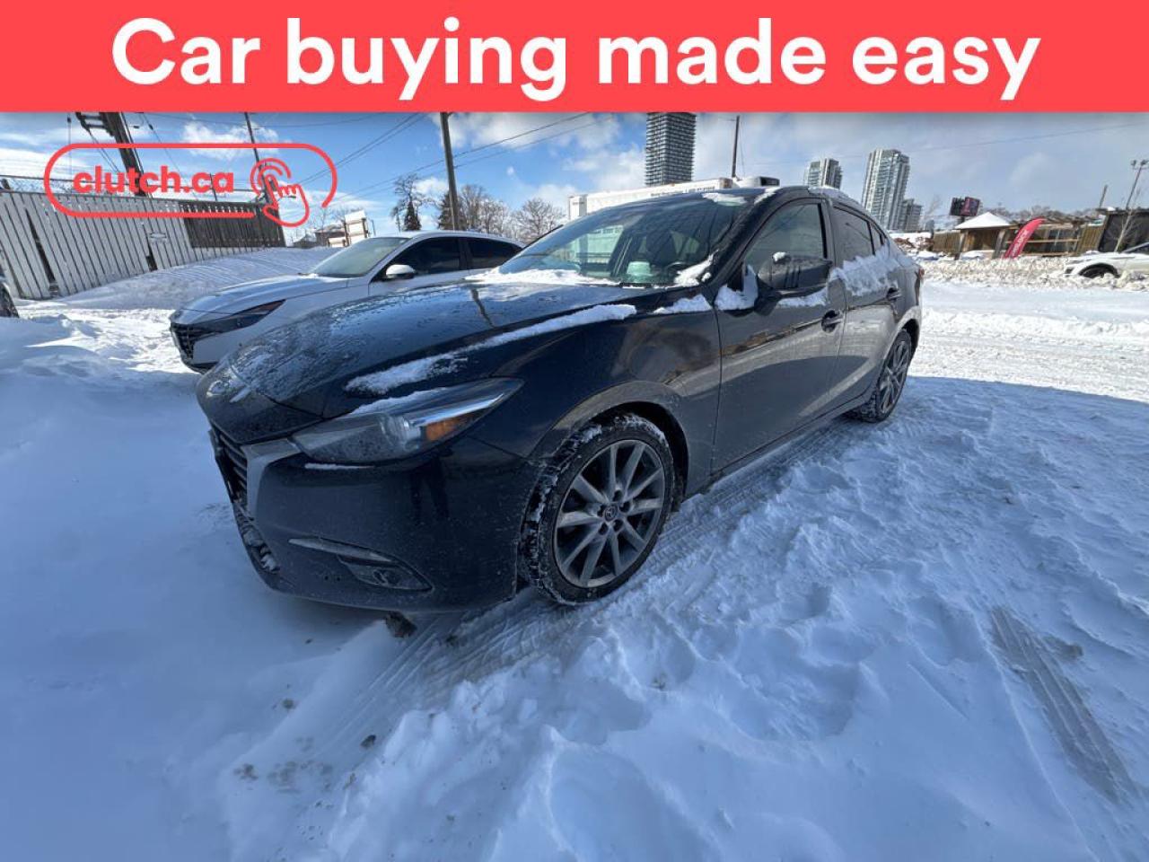 Used 2018 Mazda MAZDA3 GT w/ Premium Pkg. w/ Apple CarPlay, Heated Steering Wheel, Heated Front Seats for sale in Toronto, ON