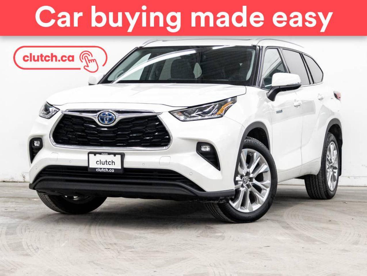 Used 2021 Toyota Highlander Hybrid Limited AWD w/ Apple CarPlay & Android Auto, Heated Seats, Nav for sale in Toronto, ON