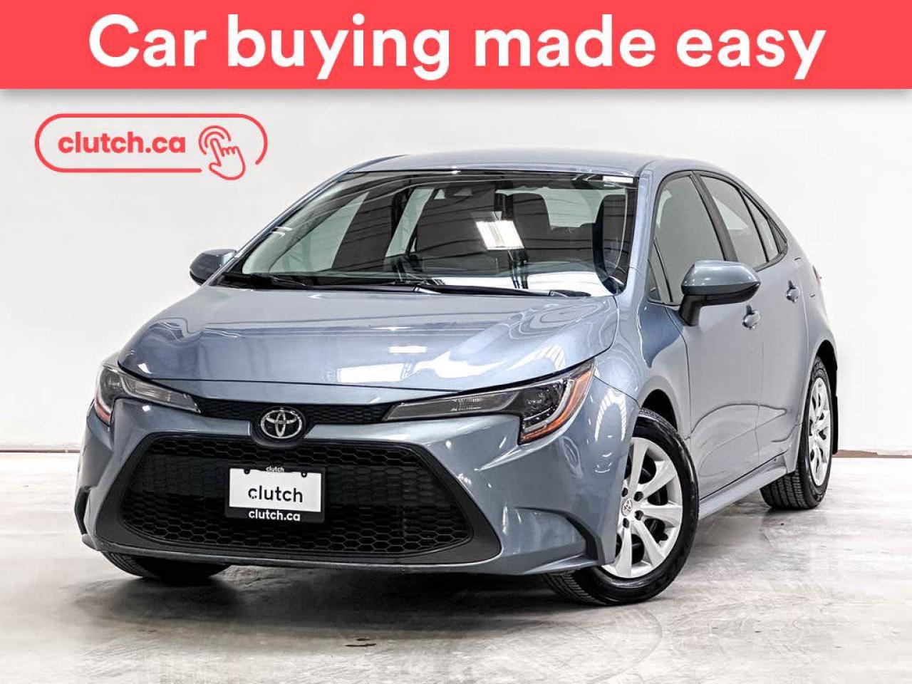 Used 2021 Toyota Corolla LE w/ Apple CarPlay, Heated Front Seats, Rearview Cam for sale in Toronto, ON