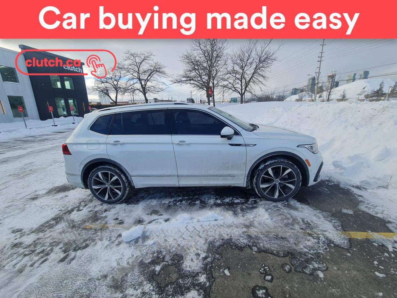 Used 2022 Volkswagen Tiguan Highline R-Line AWD w/ Apple CarPlay, Heated Steering Wheel, Heated Front Seats for sale in Toronto, ON