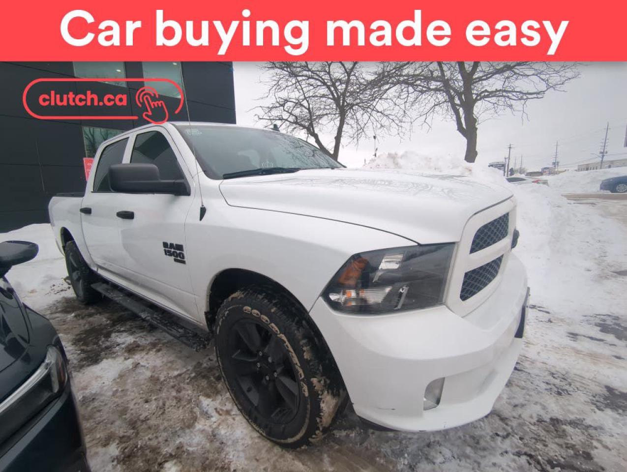 Used 2022 RAM 1500 Classic Express Crew Cab 4X4 w/ Apple CarPlay, Heated Front Seats, Rearview Cam for sale in Toronto, ON