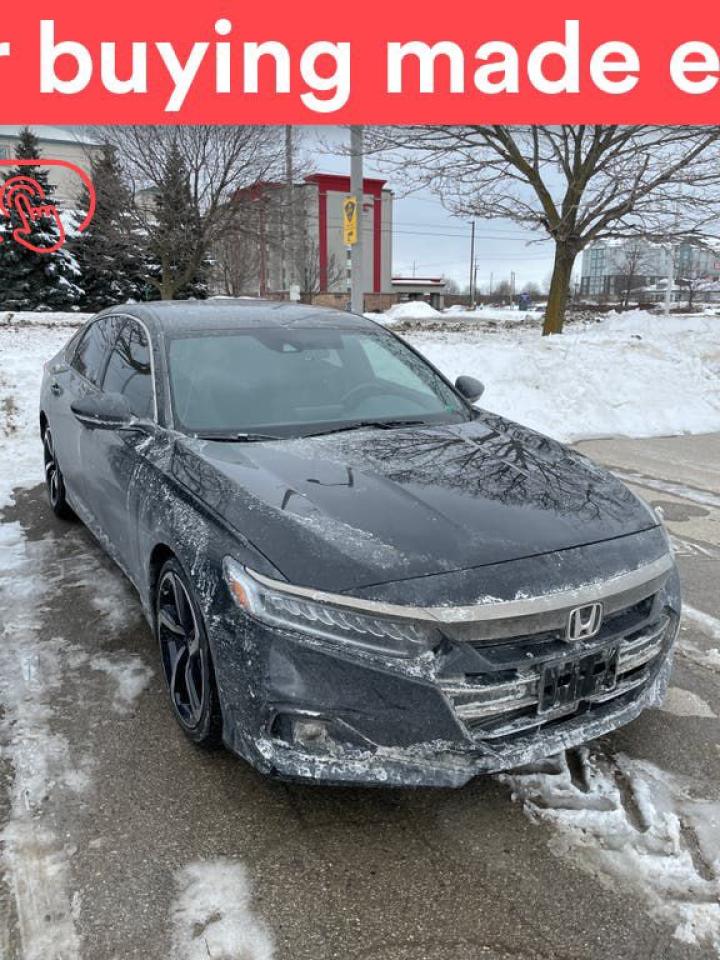 Used 2022 Honda Accord Sport 1.5T w/ Apple CarPlay, Heated Steering Wheel, Heated Front Seats for sale in Toronto, ON