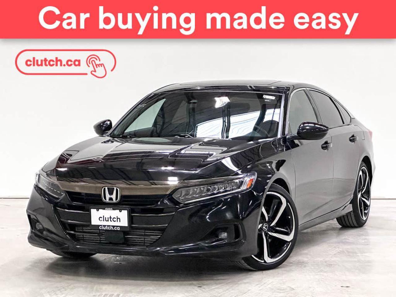 Used 2022 Honda Accord Sport 1.5T w/ Apple CarPlay, Heated Steering Wheel, Heated Front Seats for sale in Toronto, ON