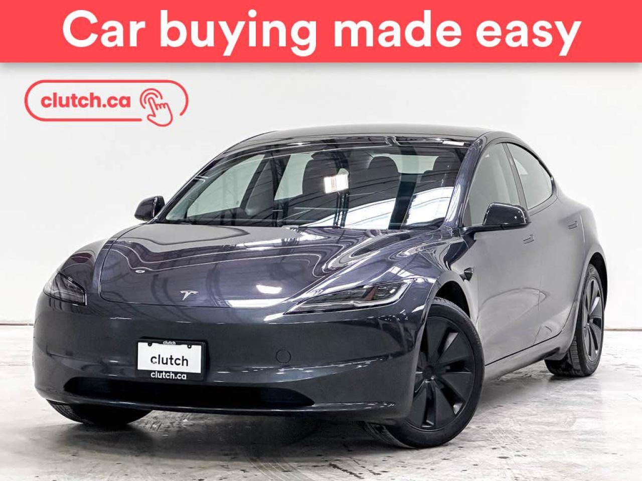 Used 2024 Tesla Model 3 Standard Range Plus w/ Autopilot, Nav, Glass Roof for sale in Toronto, ON