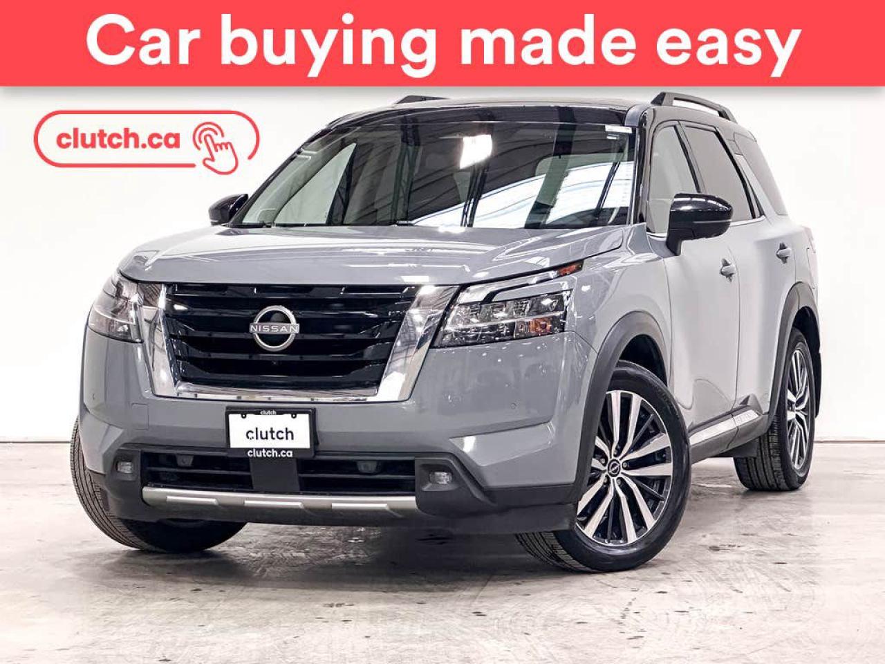 Used 2022 Nissan Pathfinder Platinum 4WD w/ Apple CarPlay, Heated Steering Wheel, Heated Front Seats for sale in Toronto, ON