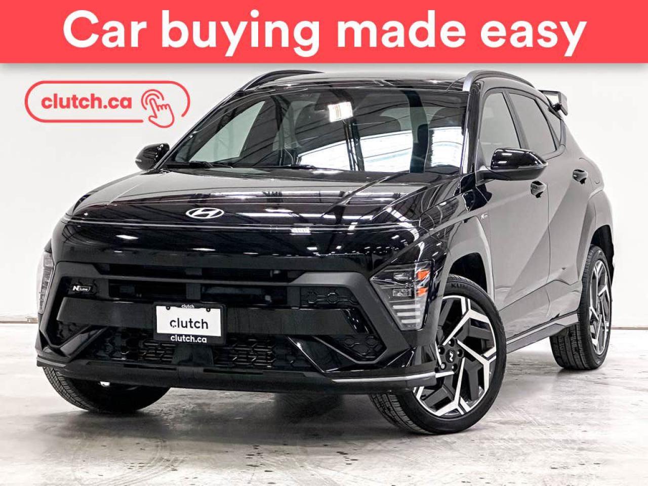 Used 2024 Hyundai KONA N Line AWD w/ Apple CarPlay, Heated Steering Wheel, Heated Front Seats for sale in Toronto, ON