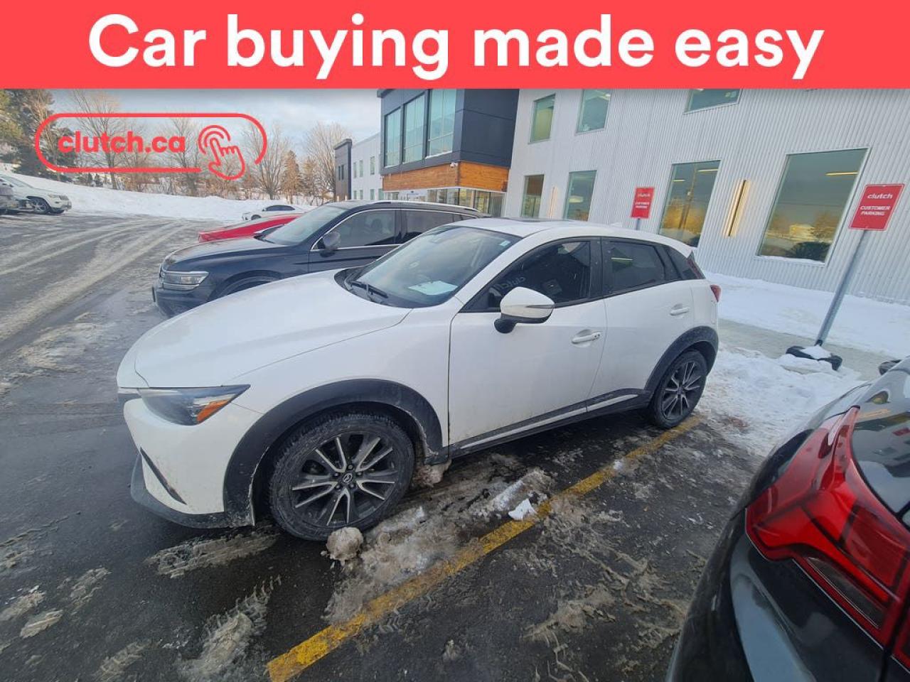 Used 2016 Mazda CX-3 GT AWD w/ Nav, Heated Front Seats, Rearview Cam for sale in Toronto, ON