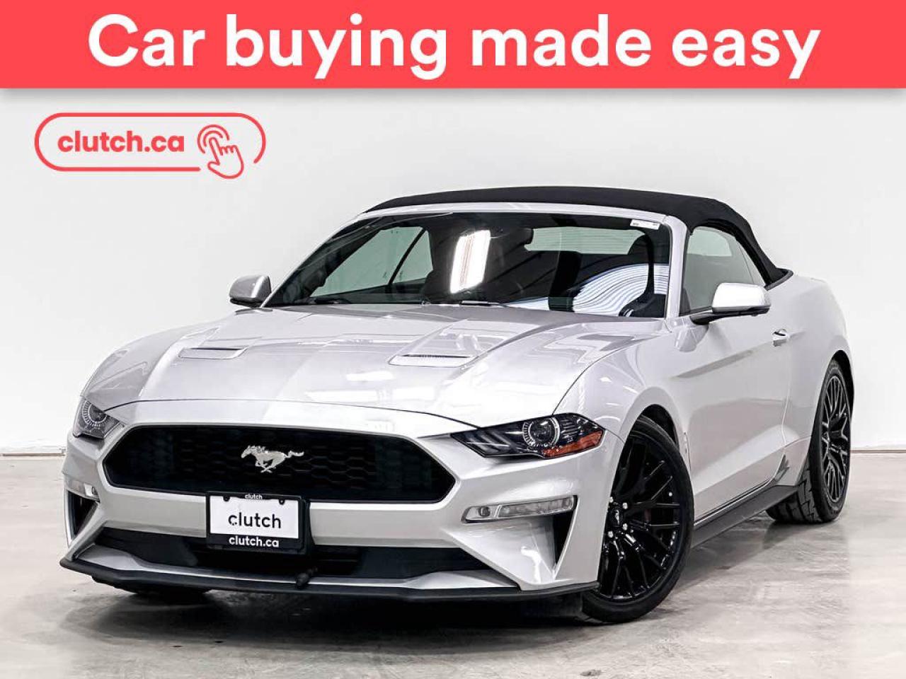 Used 2019 Ford Mustang EcoBoost Premium w/ SYNC 3, Apple CarPlay, Heated Front Seats for sale in Toronto, ON