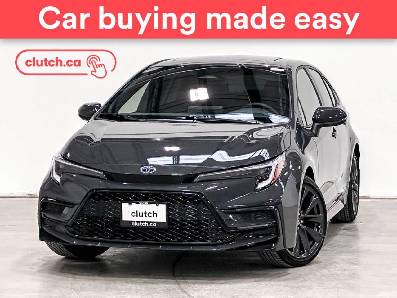 Used 2024 Toyota Corolla SE Hybrid AWD w/ Apple CarPlay, Heated Steering Wheel, Heated Front Seats for sale in Toronto, ON