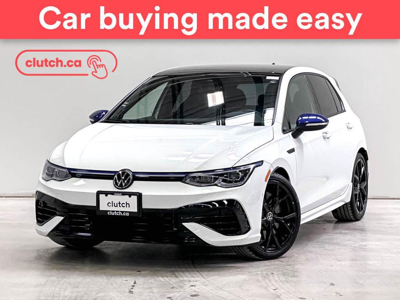 Used 2023 Volkswagen Golf R 20th Anniversary AWD w/ Apple CarPlay, Heated Steering Wheel, Heated Front Seats for sale in Toronto, ON