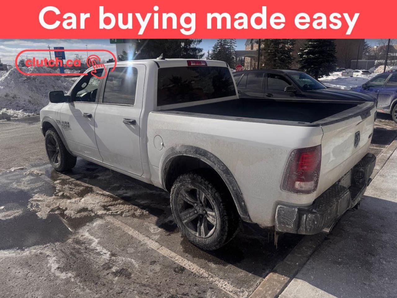 Used 2021 RAM 1500 Classic Warlock Crew Cab 4x4 w/ Apple CarPlay, Heated Front Seats, Rearview Cam for sale in Toronto, ON