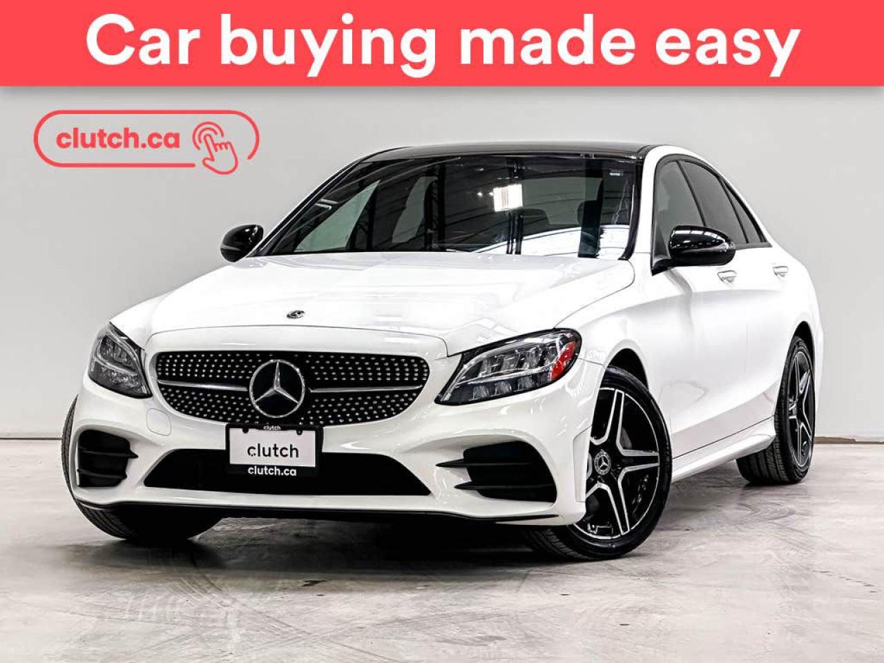 Used 2020 Mercedes-Benz C-Class C 300 4Matic AWD w/ Apple CarPlay, Heated Steering Wheel, Heated Front Seats for sale in Toronto, ON